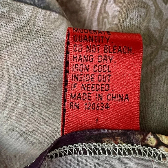 Cristina Sheer Long Sleeve Blouse Womens Tassel Oversized Mature Tunic Boho S - Picture 7 of 10